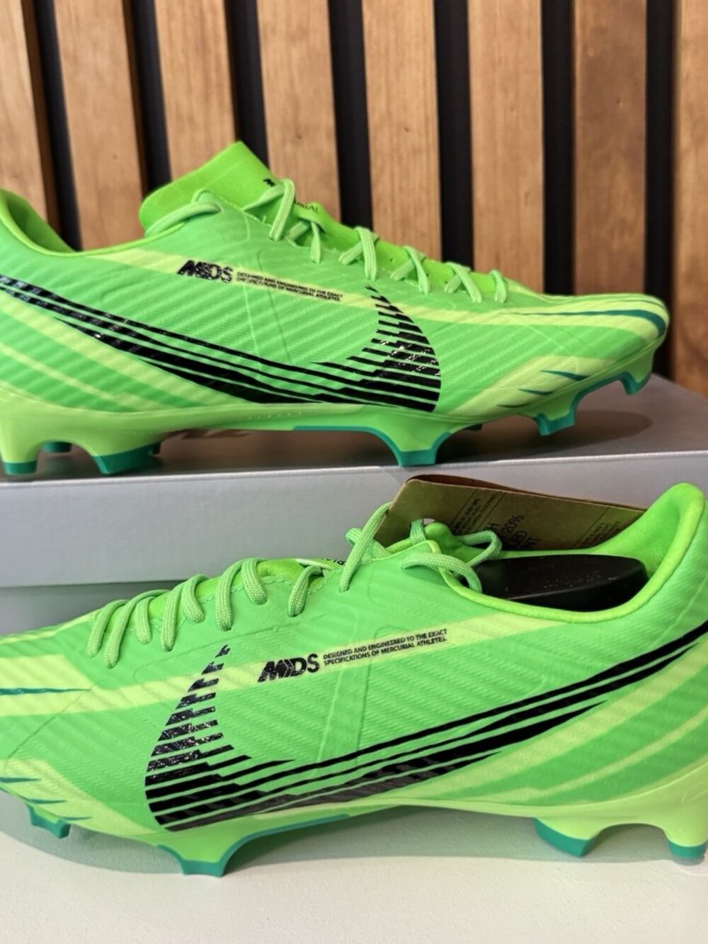 SIZE 11 MENS - Nike Zoom Vapor 15 CR7 MDS FG MG Green Strike Soccer FJ7200-300
